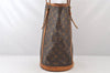 Authentic Louis Vuitton Monogram Bucket GM Shoulder Tote Bag M42236 Junk 5801K