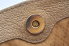 Authentic GUCCI Bamboo 2Way Shoulder Hand Bag Purse Suede Leather Beige 5803K