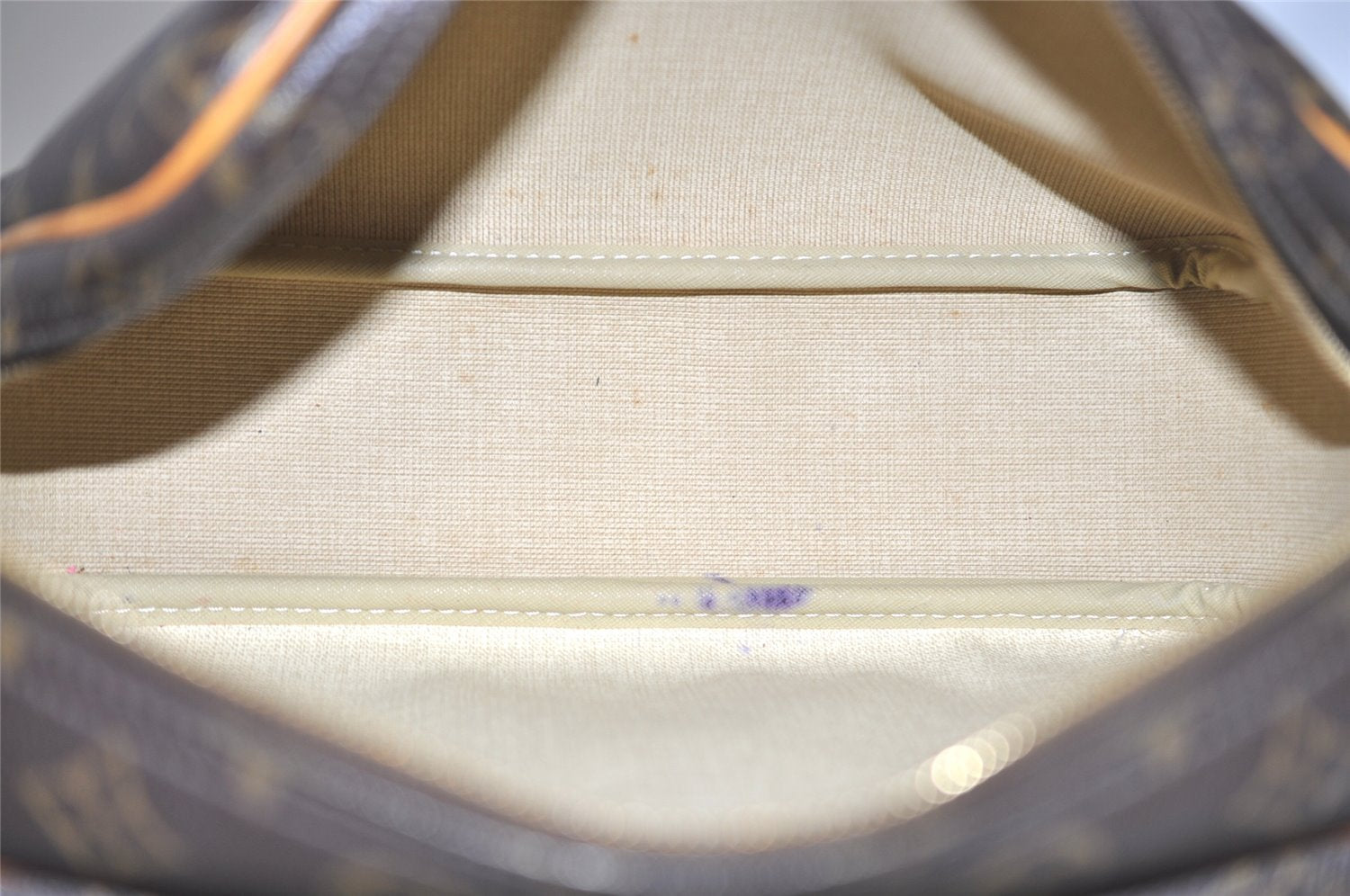 Authentic Louis Vuitton Monogram Reporter PM Shoulder Cross Bag M45254 LV 5804I