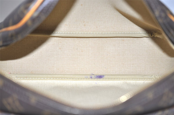 Authentic Louis Vuitton Monogram Reporter PM Shoulder Cross Bag M45254 LV 5804I