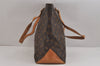 Authentic Louis Vuitton Monogram Cabas Mezzo Shoulder Tote Bag M51151 LV 5804J