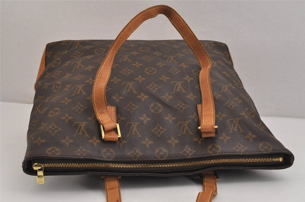 Authentic Louis Vuitton Monogram Cabas Mezzo Shoulder Tote Bag M51151 LV 5804J