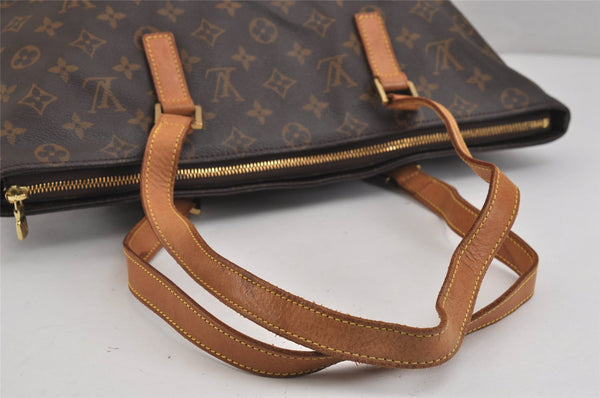Authentic Louis Vuitton Monogram Cabas Mezzo Shoulder Tote Bag M51151 LV 5804J