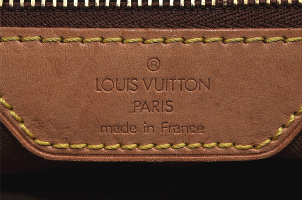 Authentic Louis Vuitton Monogram Cabas Mezzo Shoulder Tote Bag M51151 LV 5804J