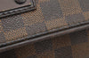 Authentic Louis Vuitton Damier Brooklyn MM Shoulder Cross Bag N51211 LV 5805I