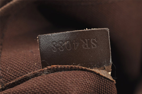 Authentic Louis Vuitton Damier Brooklyn MM Shoulder Cross Bag N51211 LV 5805I