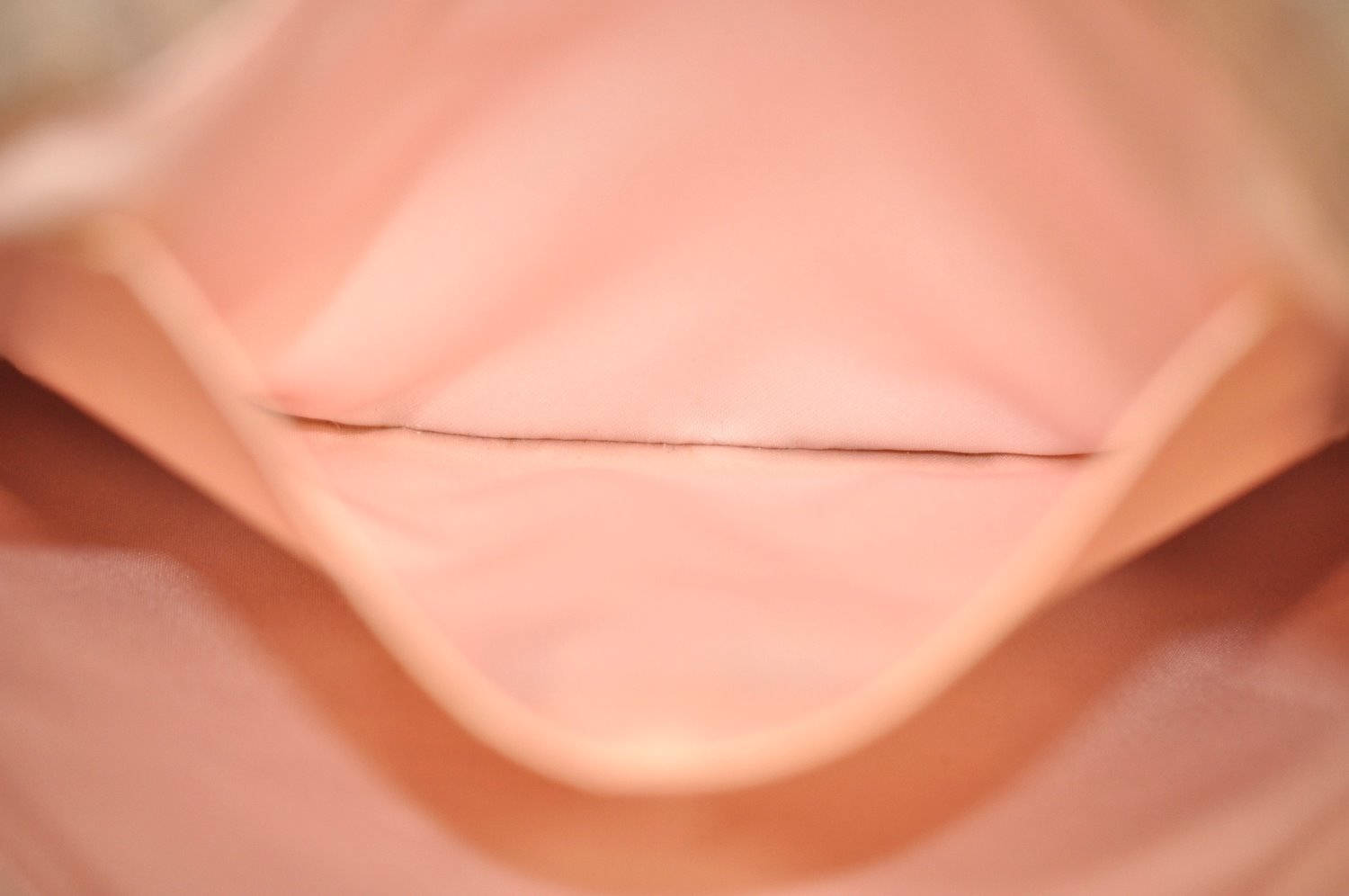 Auth FENDI Zucchino Mamma Baguette Shoulder Cross Bag Canvas Leather Pink 5806G