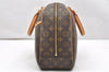 Authentic Louis Vuitton Monogram Deauville Hand Bag M47270 LV 5807K