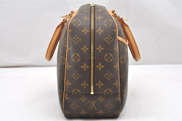 Authentic Louis Vuitton Monogram Deauville Hand Bag M47270 LV 5807K