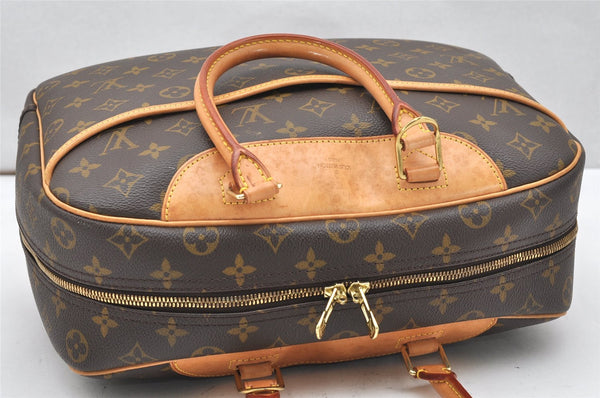 Authentic Louis Vuitton Monogram Deauville Hand Bag M47270 LV 5807K