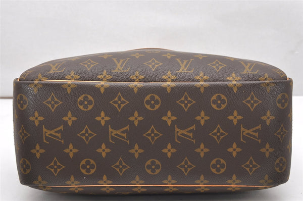 Authentic Louis Vuitton Monogram Deauville Hand Bag M47270 LV 5807K