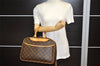 Authentic Louis Vuitton Monogram Deauville Hand Bag M47270 LV 5807K