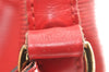 Authentic Louis Vuitton Epi Petit Noe Shoulder Drawstring Bag M44107 Red 5809I