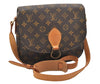 Authentic Louis Vuitton Monogram Saint Cloud GM M51242 Shoulder Cross Bag 5809K