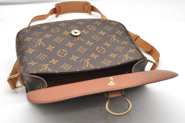 Authentic Louis Vuitton Monogram Saint Cloud GM M51242 Shoulder Cross Bag 5809K