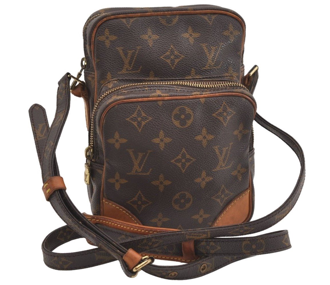 Authentic Louis Vuitton Monogram Amazone Shoulder Cross Body Bag M45236 LV 5810J