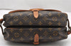 Authentic Louis Vuitton Monogram Saumur 30 Shoulder Cross Bag M42256 LV 5810K