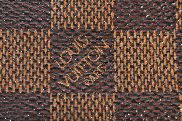 Authentic Louis Vuitton Damier Naviglio Shoulder Cross Body Bag N45255 LV 5812I