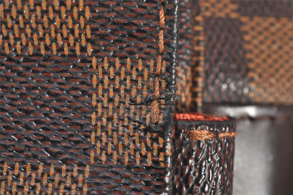 Authentic Louis Vuitton Damier Naviglio Shoulder Cross Body Bag N45255 LV 5812I