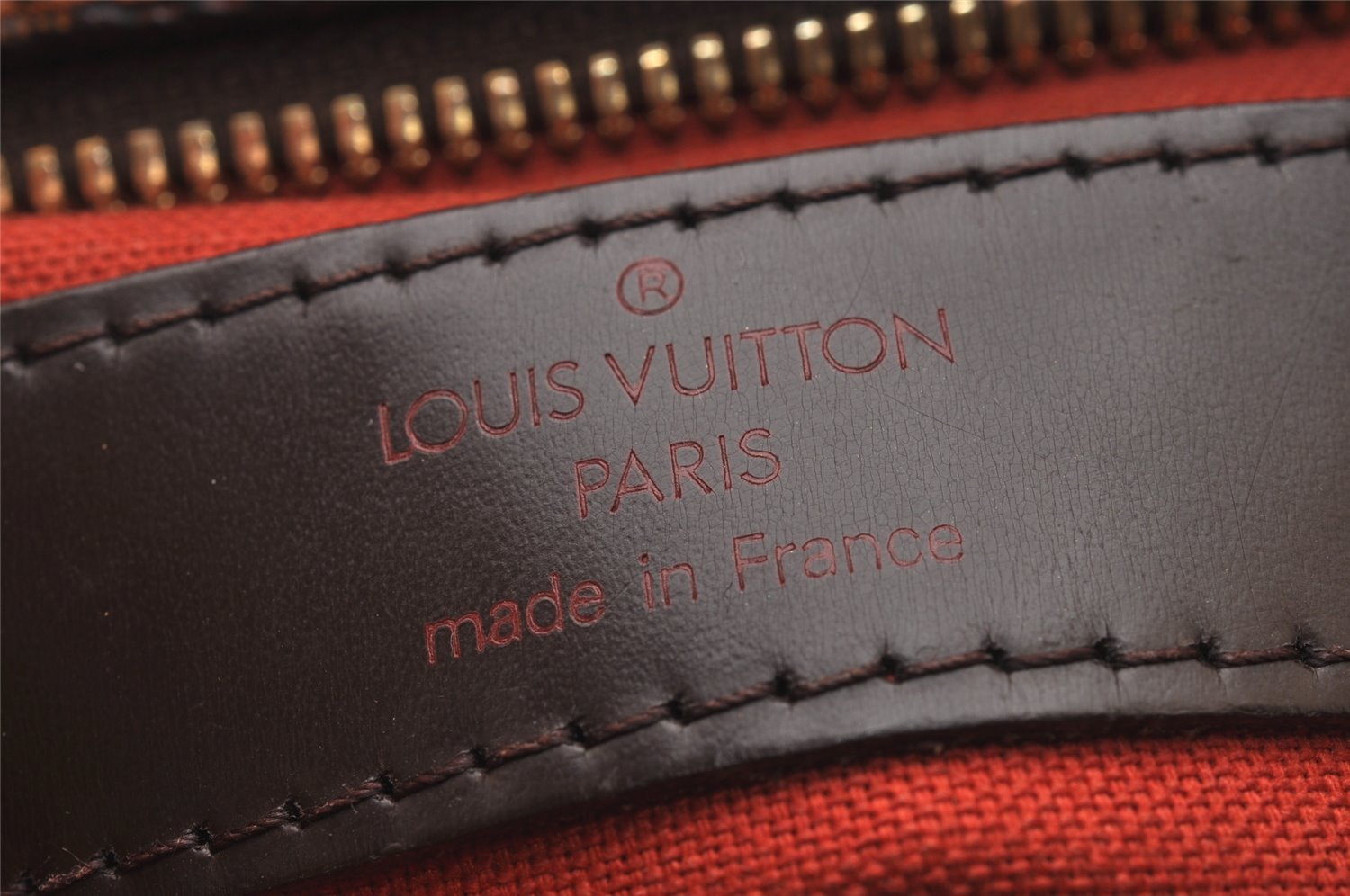 Authentic Louis Vuitton Damier Naviglio Shoulder Cross Body Bag N45255 LV 5812I