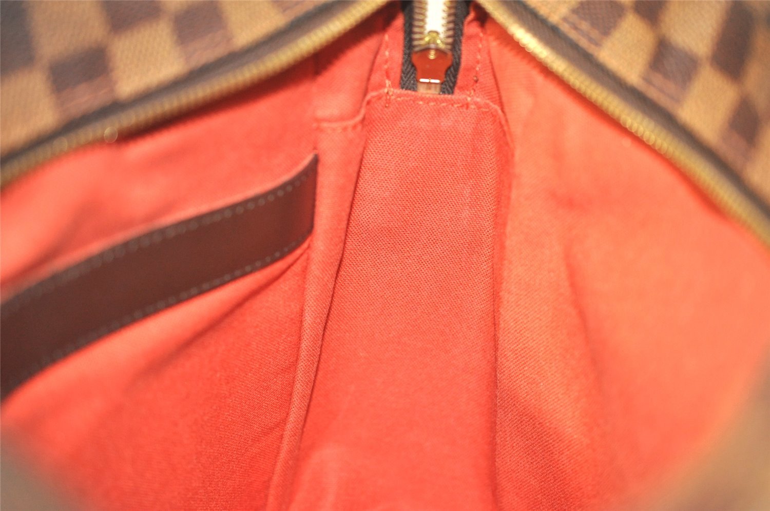 Authentic Louis Vuitton Damier Naviglio Shoulder Cross Body Bag N45255 LV 5812I