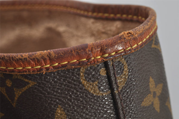 Authentic Louis Vuitton Monogram Bucket GM Shoulder Tote Bag M42236 LV 5812J