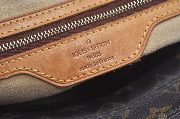 Authentic Louis Vuitton Monogram Luco Shoulder Tote Bag M51155 LV 5813I