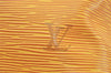 Authentic Louis Vuitton Epi Petit Noe Drawstring Bag Yellow M44109 LV 5814K