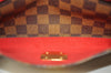 Authentic Louis Vuitton Damier Ravello GM Shoulder Cross Bag N60006 LV 5815I