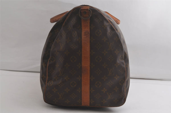 Auth Louis Vuitton Monogram Keepall Bandouliere 60 Boston Bag Old Model 5816K