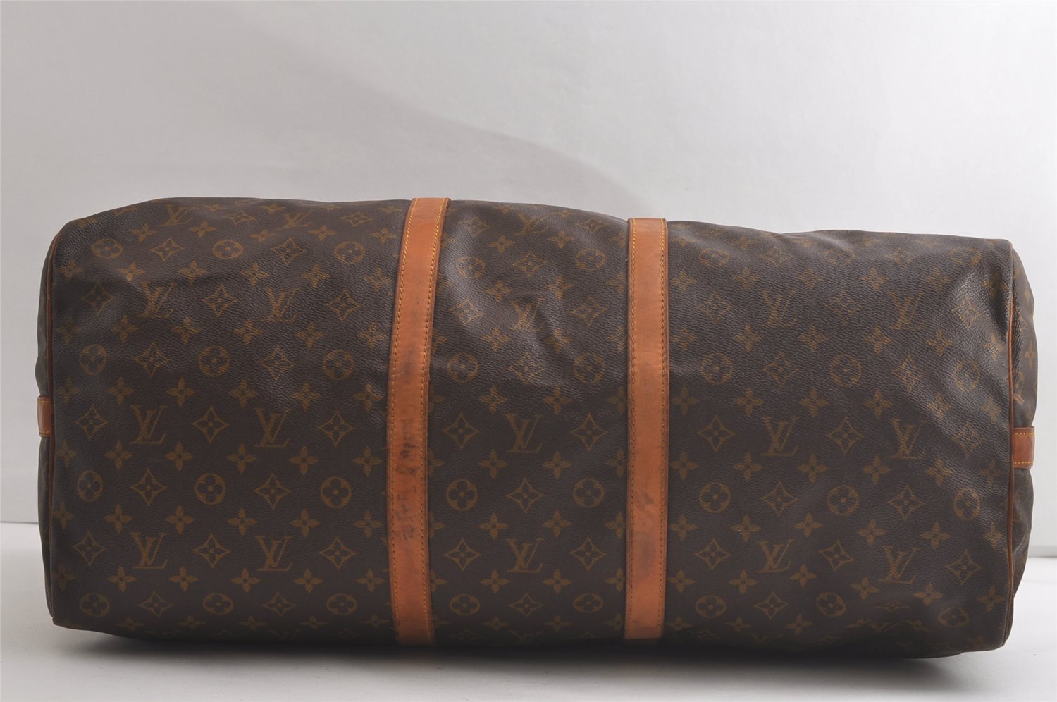 Auth Louis Vuitton Monogram Keepall Bandouliere 60 Boston Bag Old Model 5816K