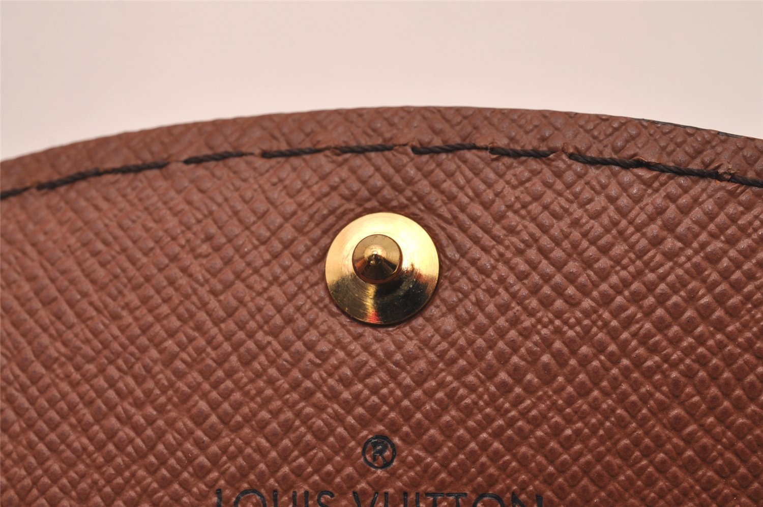 Authentic Louis Vuitton Monogram Ceinture Pochette Belt Waist Bag M6933U 5817I
