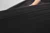 Authentic GUCCI Vintage Bamboo Shoulder Tote Bag Nylon Leather Black 5817K