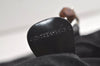 Authentic GUCCI Vintage Bamboo Shoulder Tote Bag Nylon Leather Black 5817K