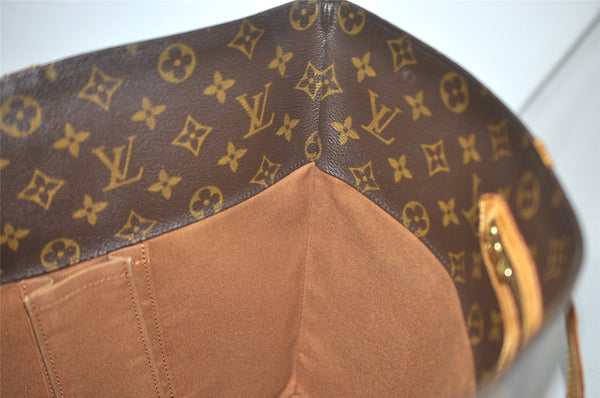 Authentic Louis Vuitton Monogram Sac Shopping PM Tote Bag M51108 Junk 5818I