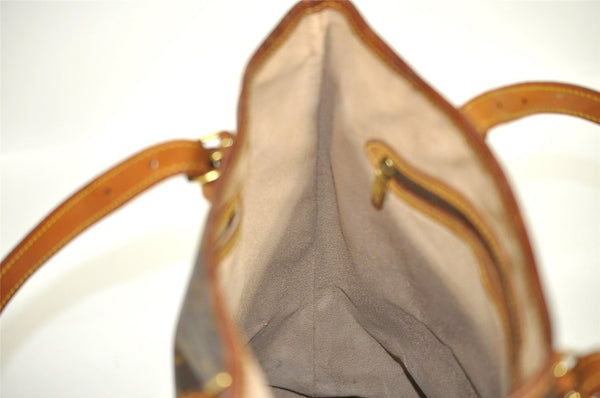 Authentic Louis Vuitton Monogram Bucket GM Shoulder Tote Bag M42236 Junk 5819I