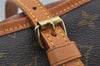 Authentic Louis Vuitton Monogram Bucket PM Shoulder Tote Bag M42238 Junk 5820J