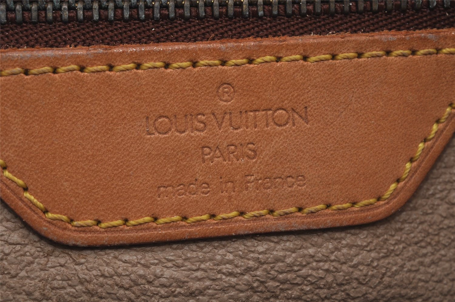 Authentic Louis Vuitton Monogram Bucket PM Shoulder Tote Bag M42238 Junk 5820J