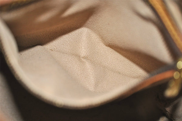 Authentic Louis Vuitton Monogram Bucket PM Shoulder Tote Bag M42238 Junk 5820J