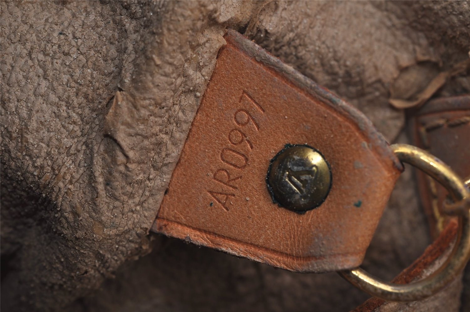 Authentic Louis Vuitton Monogram Bucket PM Shoulder Tote Bag M42238 Junk 5820J