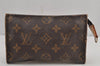 Authentic Louis Vuitton Monogram Bucket PM Shoulder Tote Bag M42238 Junk 5820J