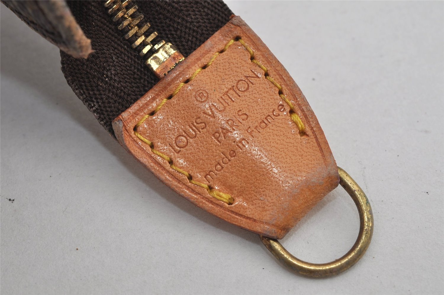 Authentic Louis Vuitton Monogram Bucket PM Shoulder Tote Bag M42238 Junk 5820J