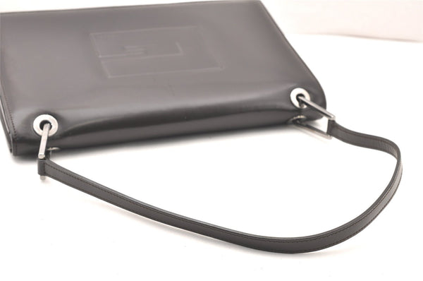 Authentic GUCCI Vintage Shoulder Hand Bag Purse Leather 0013033 Brown 5820K