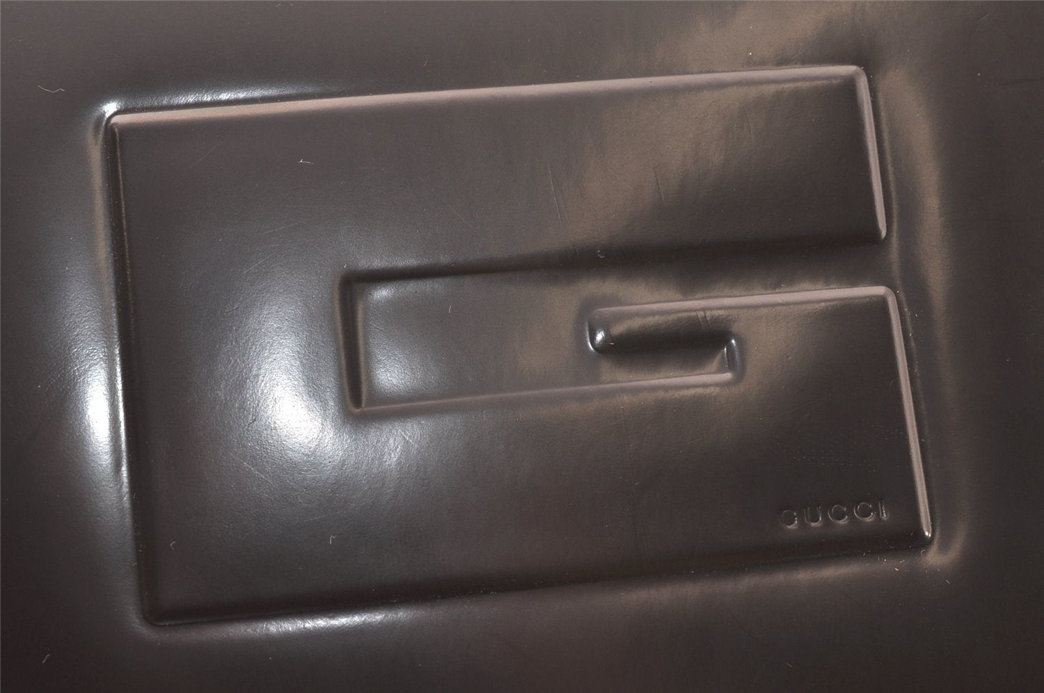 Authentic GUCCI Vintage Shoulder Hand Bag Purse Leather 0013033 Brown 5820K
