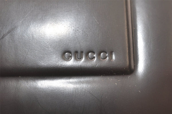 Authentic GUCCI Vintage Shoulder Hand Bag Purse Leather 0013033 Brown 5820K