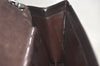 Authentic GUCCI Vintage Shoulder Hand Bag Purse Leather 0013033 Brown 5820K