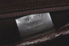 Authentic GUCCI Vintage Shoulder Hand Bag Purse Leather 0013033 Brown 5820K