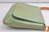 Auth Louis Vuitton Vernis Thompson Street Shoulder Bag Green M91009 LV 5821K