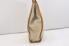 Authentic GUCCI Jackie Shoulder Tote Bag Nylon Leather 0021064 Beige 5822J