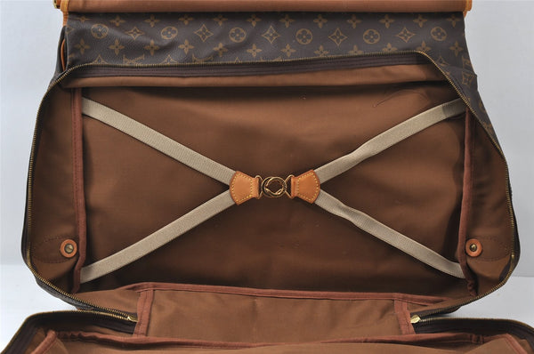 Auth Louis Vuitton Monogram Sac Chasse 2Way Shoulder Boston Bag M41140 LV 5823I